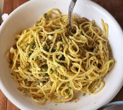 Garlic Noodles with Parmesan and Parsley