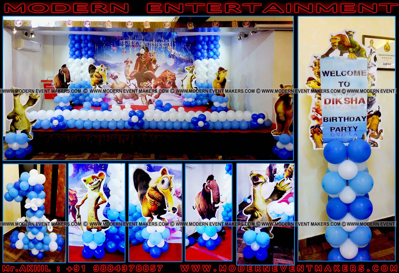 Event Management Company Balloon Decoration Modern Entertainment