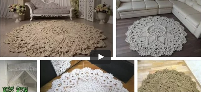 â¦ Crochet string rug - Learn how to make amazing model.