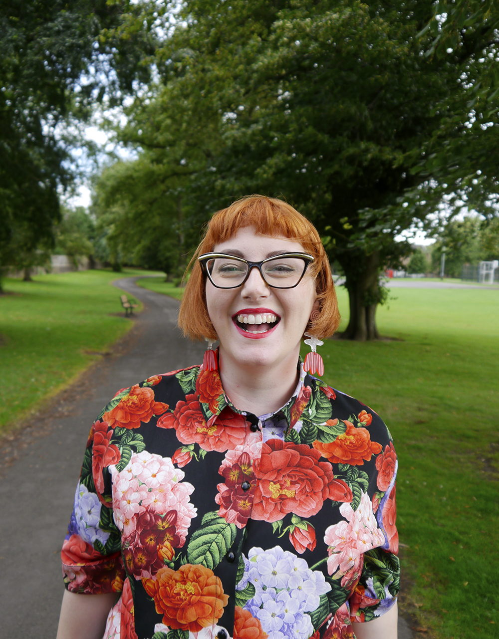 Enjoying full on florals