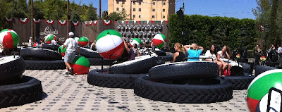 Luigi's Flying Tires Cars Land