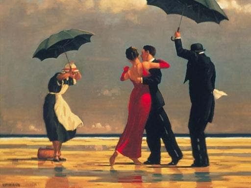 Cuadro de Jack Vettriano