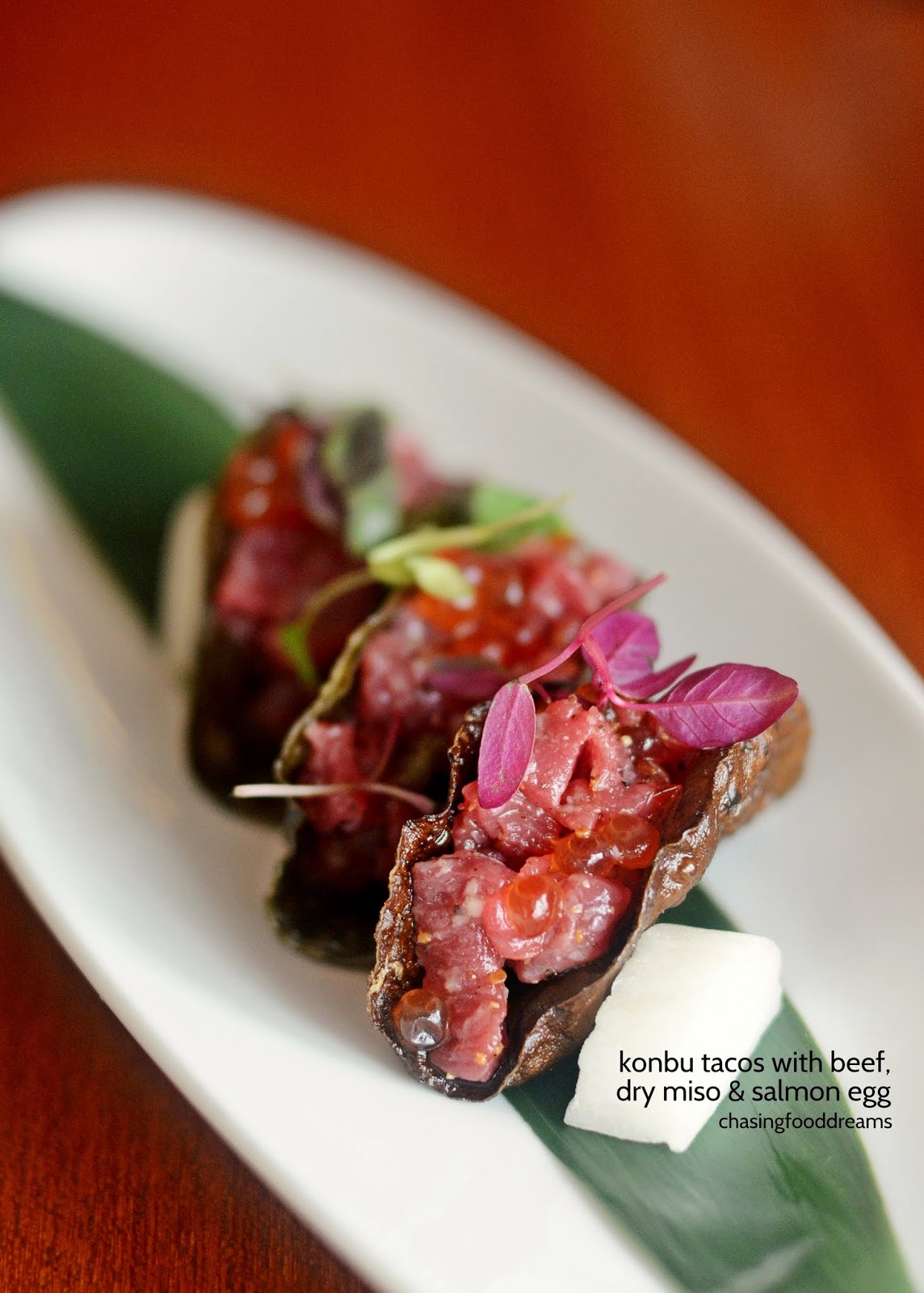 CHASING FOOD DREAMS Delectable Osusume & Dessert Menu Nobu Kuala Lumpur