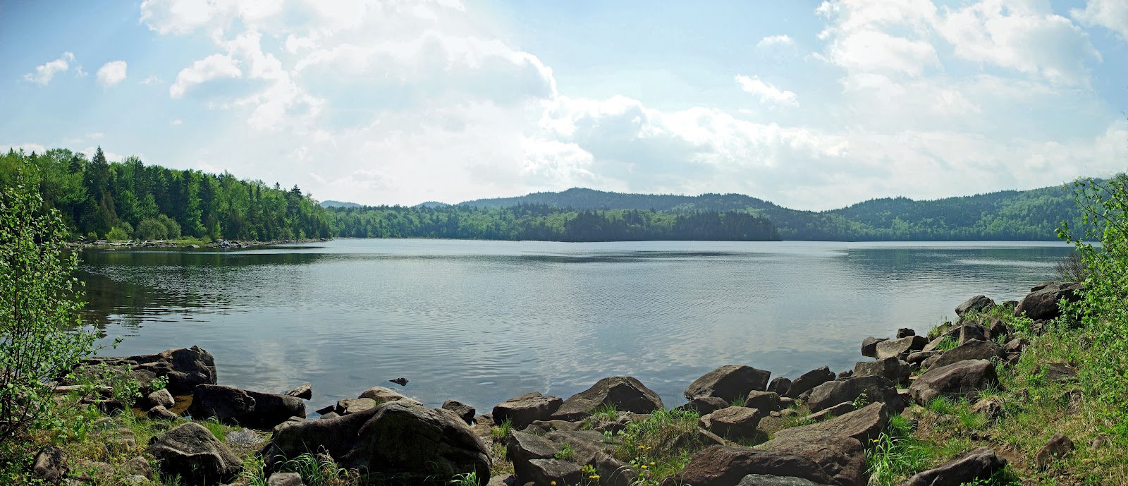 Hiking in Maine with Kelley 5/26/12 Moose Ponds