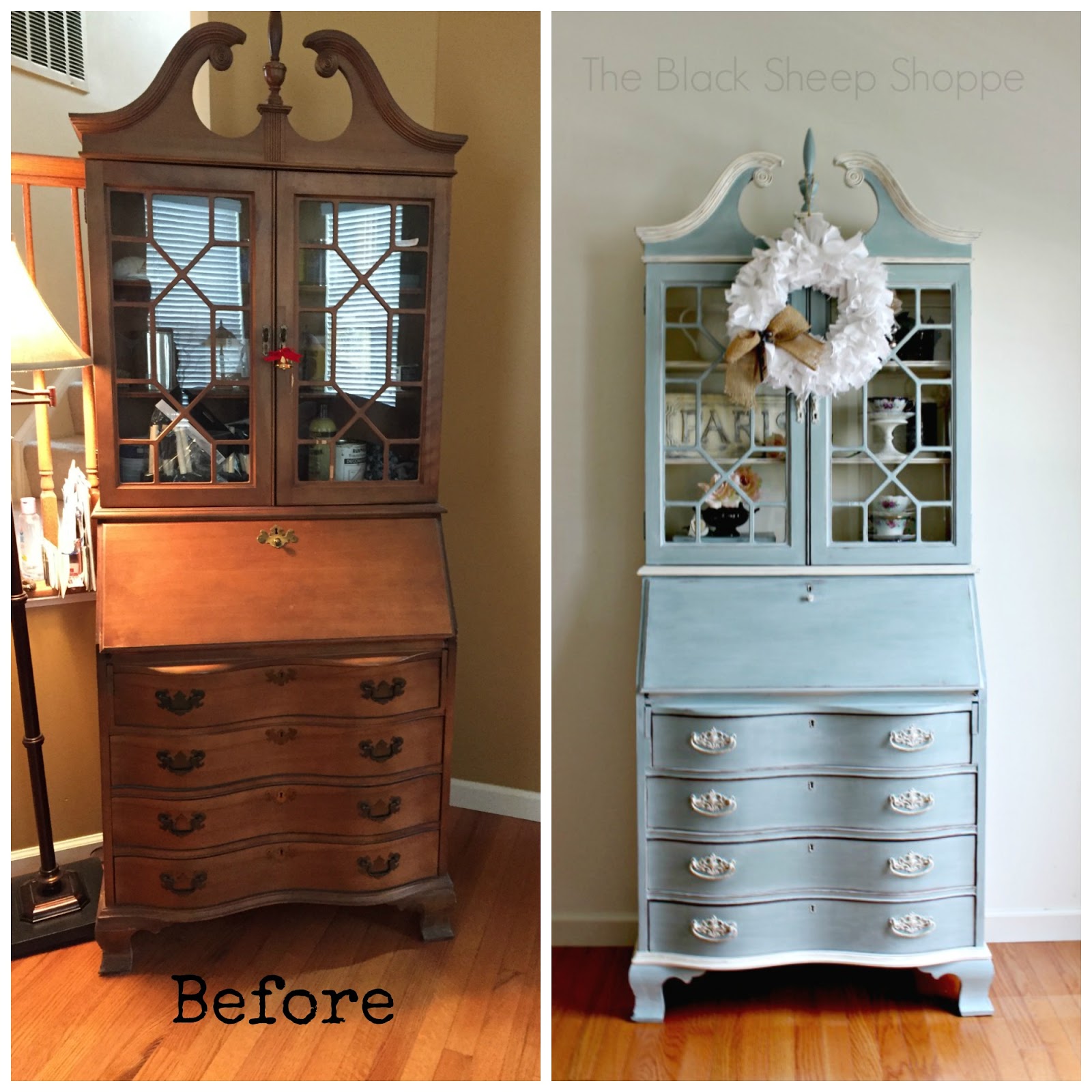 Colonial Style Secretary Desk