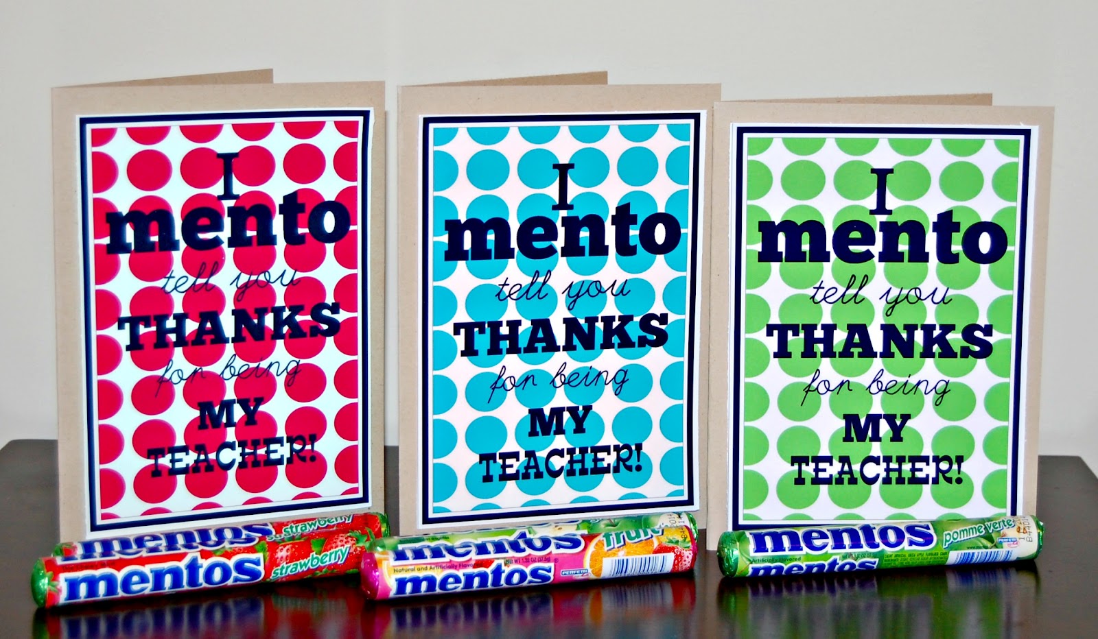I "Mento" Tell You Thanks! I "Mento" Tell You Thanks!