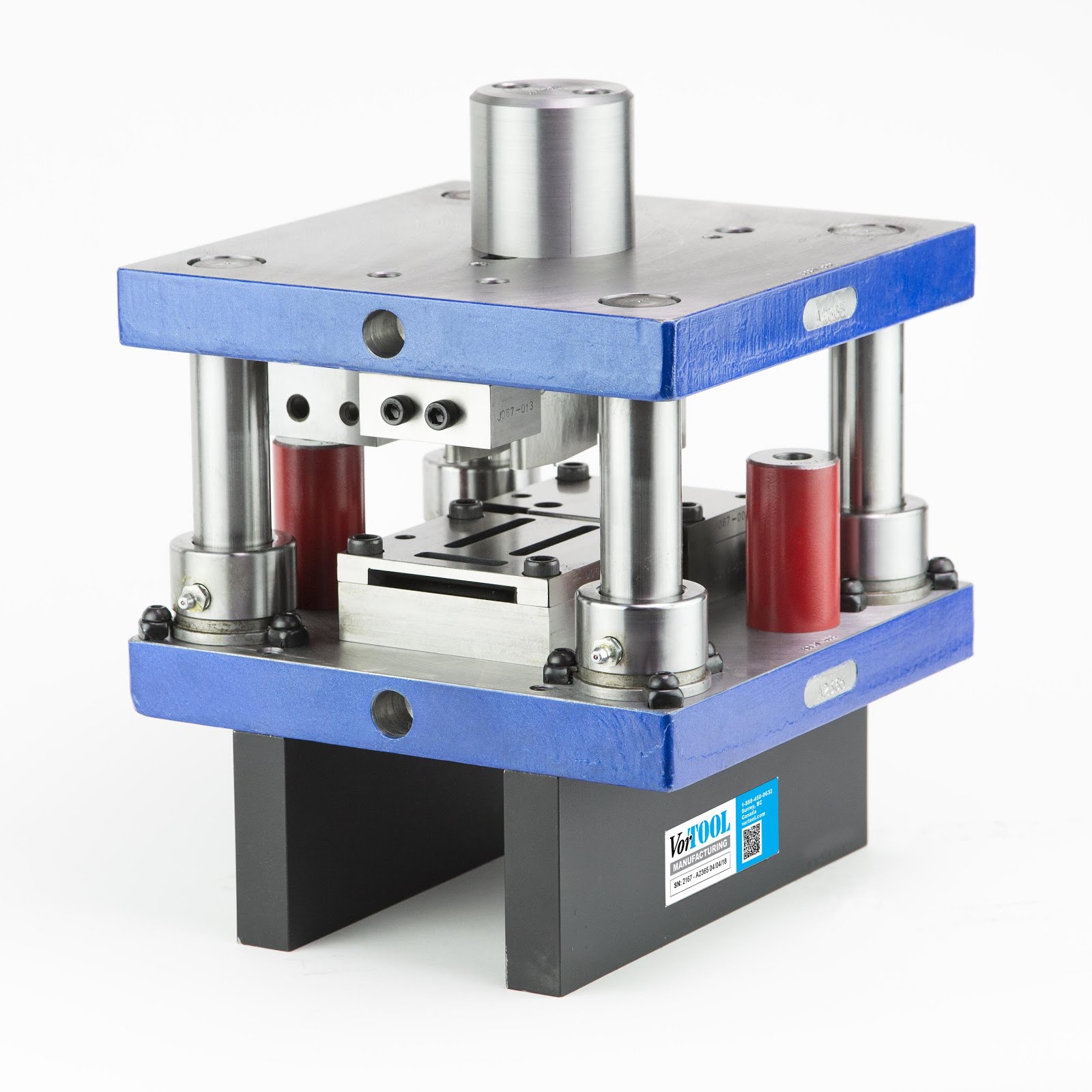 Vortool Manufacturing Ltd. Progressive blanking tool design