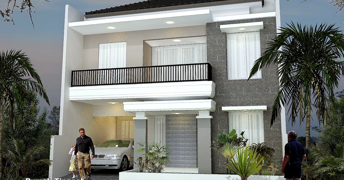 Gambar Rumah Minimalis 2 Lantai  Design Rumah Minimalis