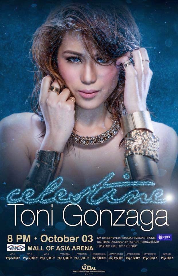 Celestine Toni Gonzaga Concert at the Mall of Asia Arena