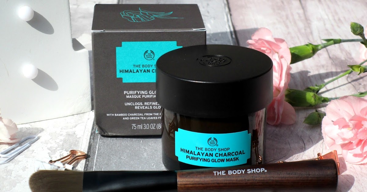 HaySparkle: The Body Shop Himalayan Charcoal Purifying Glow Mask Review