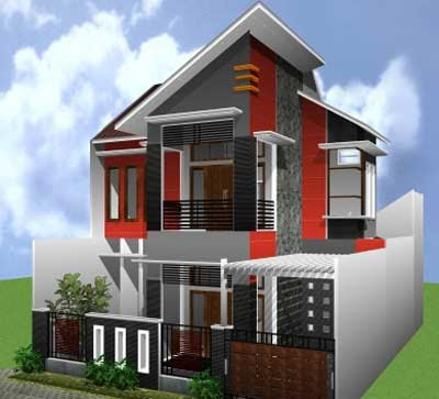 60 Desain Rumah Minimalis 2 Lantai Type 36