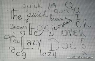 Fun Handwriting Styles
