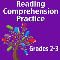 Reading comprehension practice app
