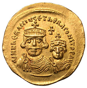 heraclius third way pound consort roman gold