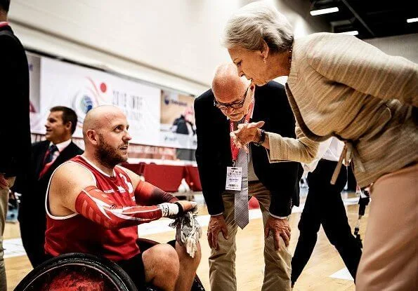 Princess Benedikte is Patron of The Danish Sports Organization for the Disabled Parasport Danmark