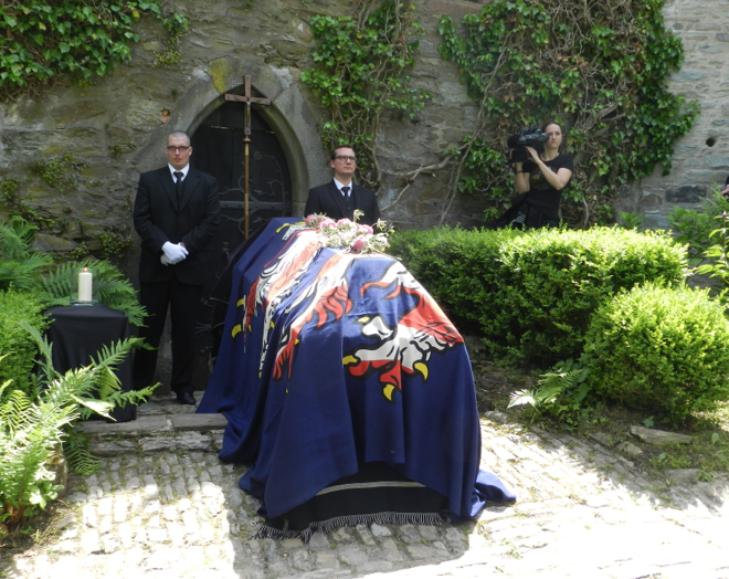 Eurohistory Hesse More Photos of Royals at Landgraf Moritz's Funeral