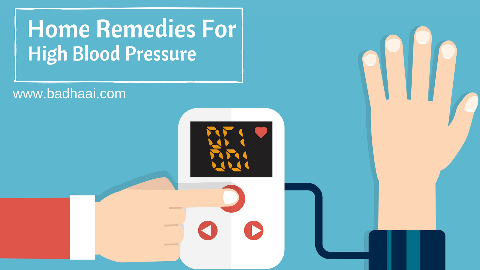 Natural/Home Remedies For High Blood Pressure