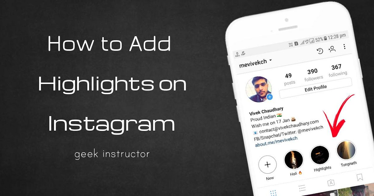How to Add Your Instagram Stories to Highlights