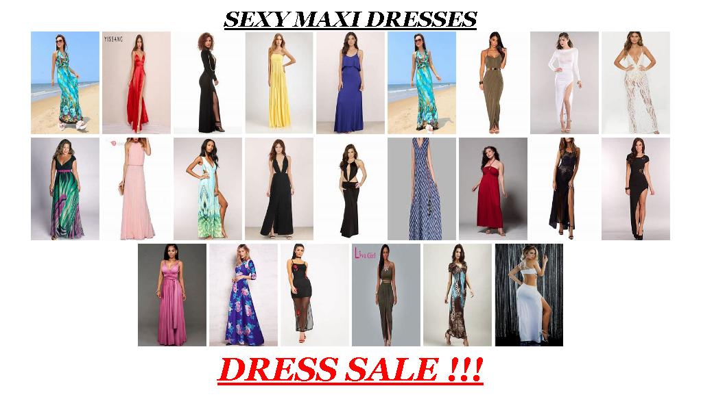 Cheap Womens Clothes - Sexy Maxi Dresses