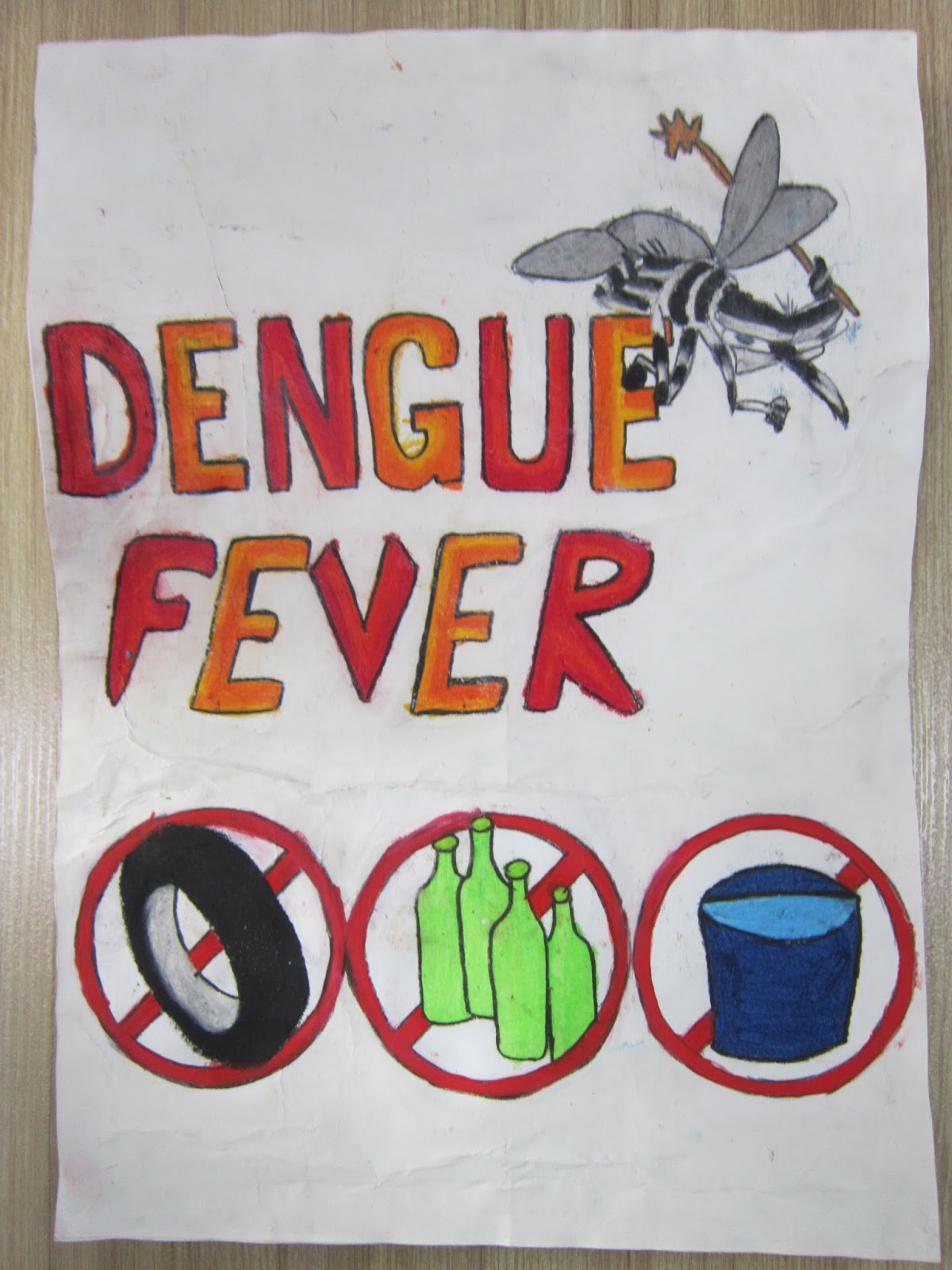 Dengue Patrol Sjkc Kong Min Cawangan Satu Poster Denggi