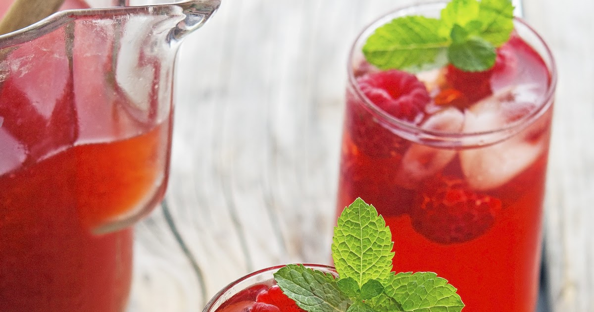 The Iron You Raspberry Mint Iced Tea