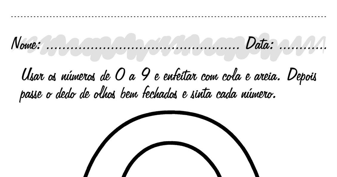 clube da cor atividades escolares atividades com o nÚmero zero