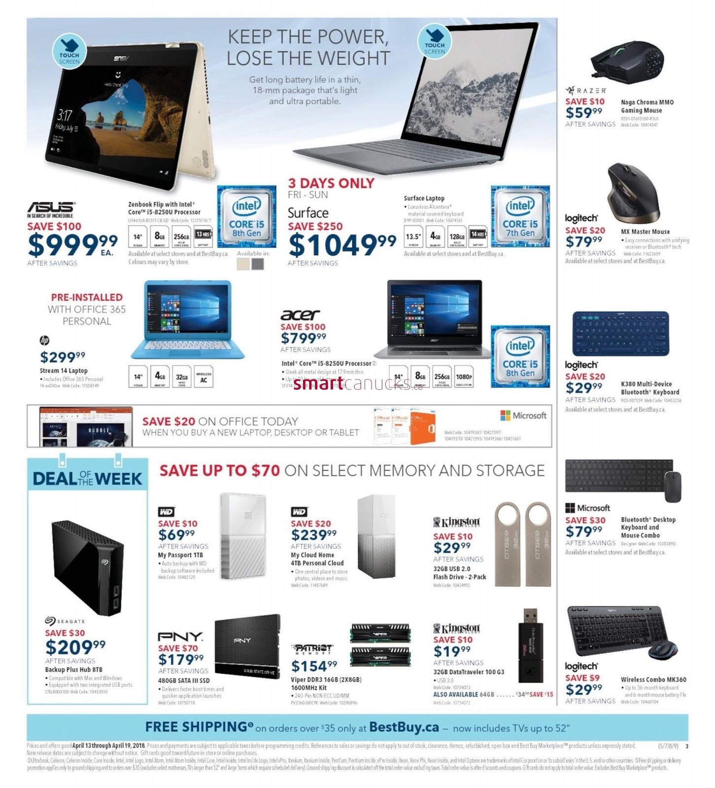 best buy canada flyer valid april 13 19 2018 get incredible best buy winnipeg flyer