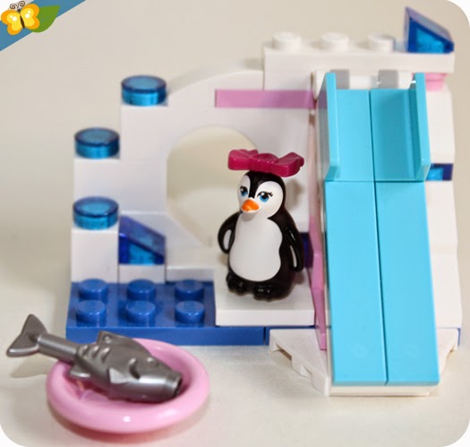 LEGO® Friends Animaux - Série 4 - Le pingouin et son aire de jeux de glace