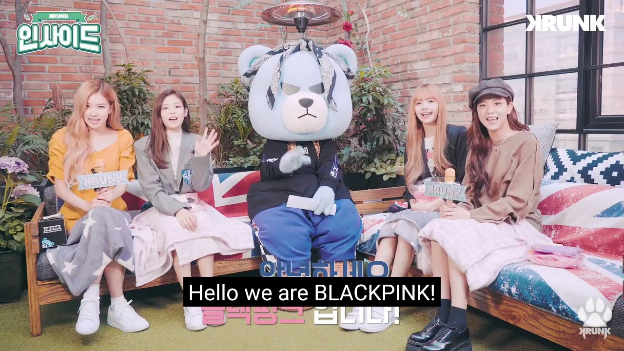 Watch BLACKPINK on Krunk Inside Lisa Blackpink