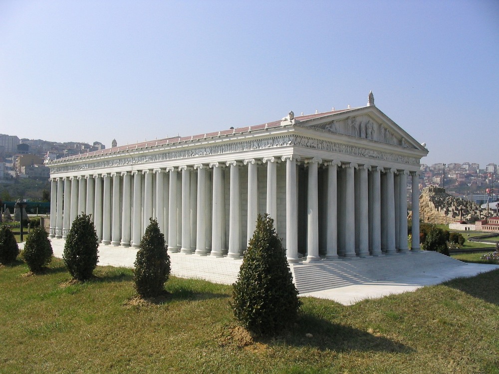 Temple of Artemis model