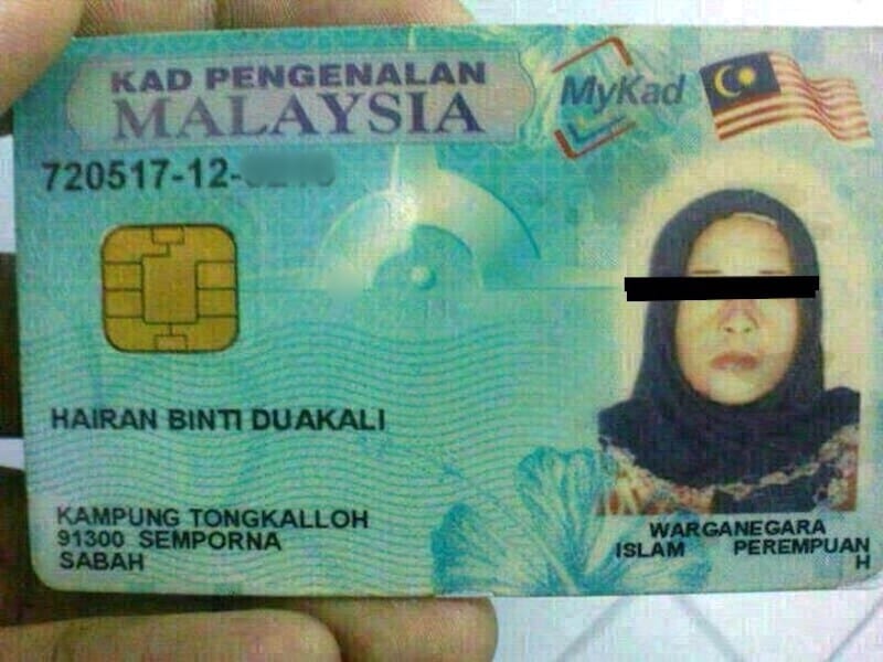 Namanama Pelik Yang Pernah Tertera Di Dalam Kad Pengenalan