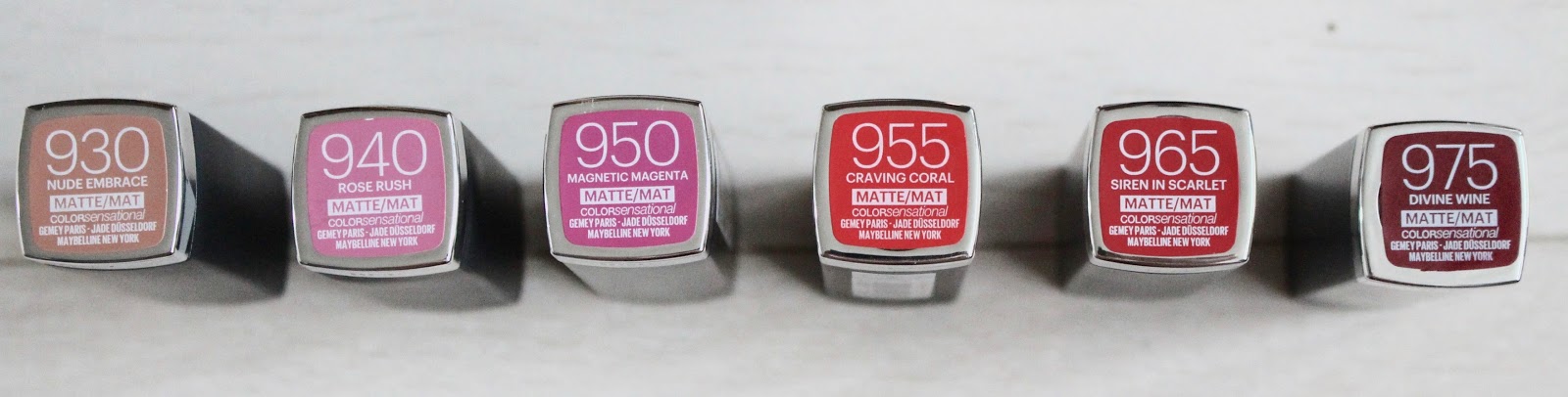 new in: maybelline color sensational the creamy mattes under the radar with  lip swatches