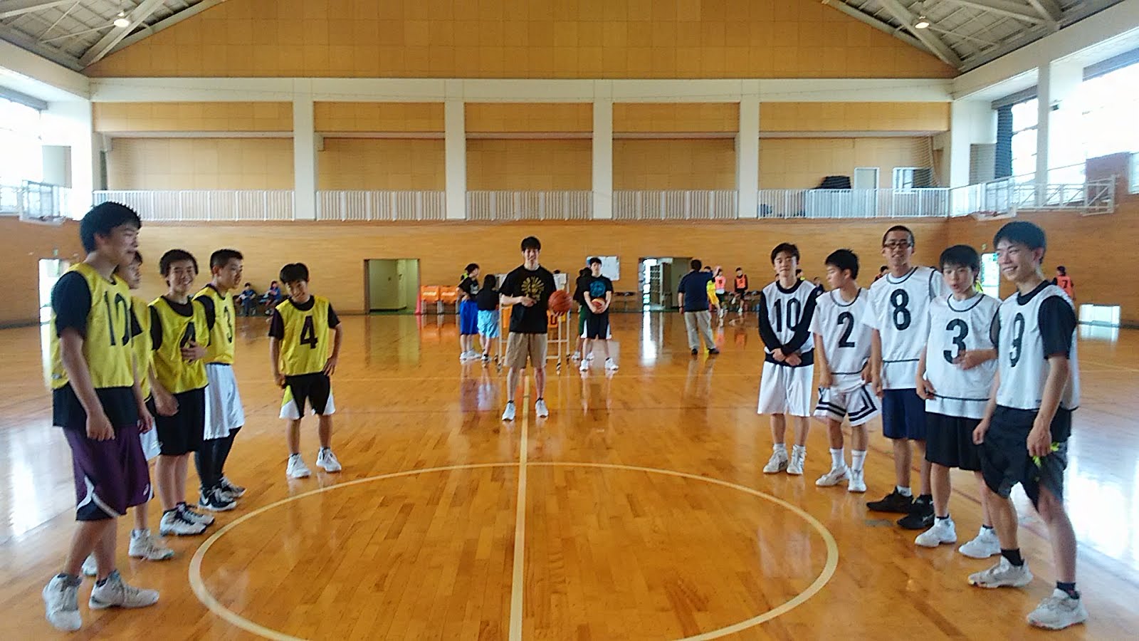 郡山市バスケットボールトレーニングセンター 福島のバスケットを考える会 カズさんに聞け 魂の名言 迷言 中高校生の ハーフコート 3ー2 ゾーンプレス