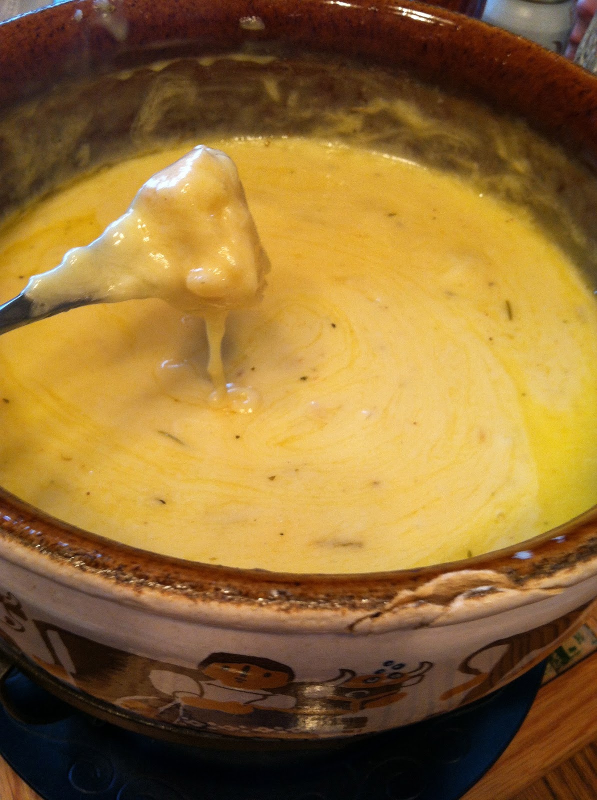 Staples: A Collection of Recipe Favorites: authentic swiss cheese fondue
