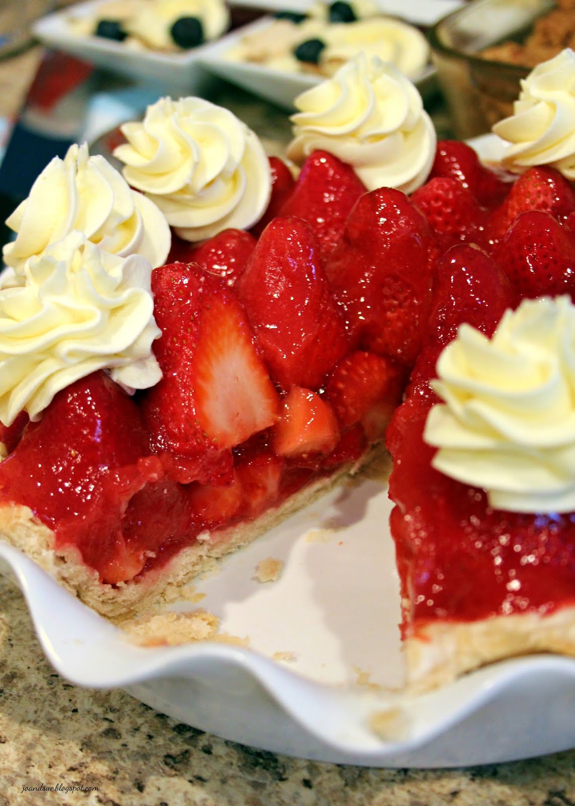 Jo and Sue: Old Fashioned Strawberry Pie