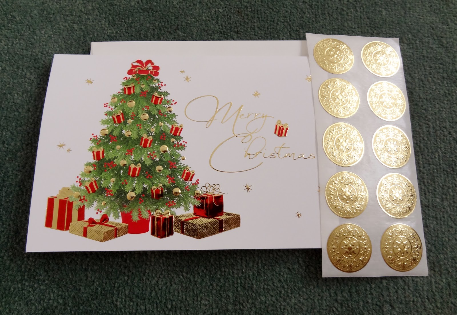 Trying to Stay Calm!: The Gallery Collection Christmas Cards Review...