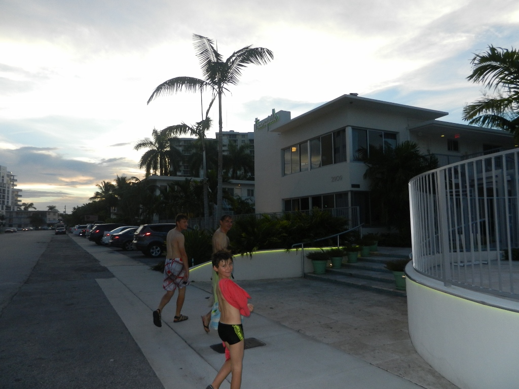 Fort Lauderdale Floride Baignade Plage Hotel Tranquilo