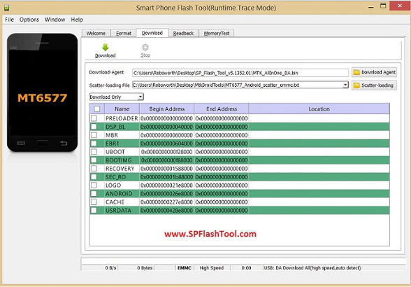 Smart Andro World: How to use SP TOOLS. SP Flash Tool ...