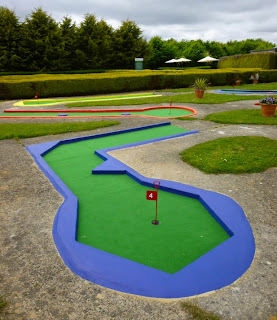 Mini Golf course at Tea Green Golf Club at Wandon End, Luton