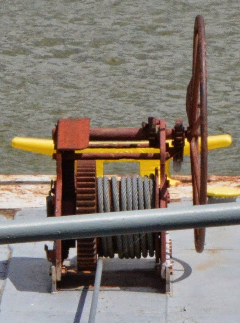 Industrial History Cable Winch or Windlass