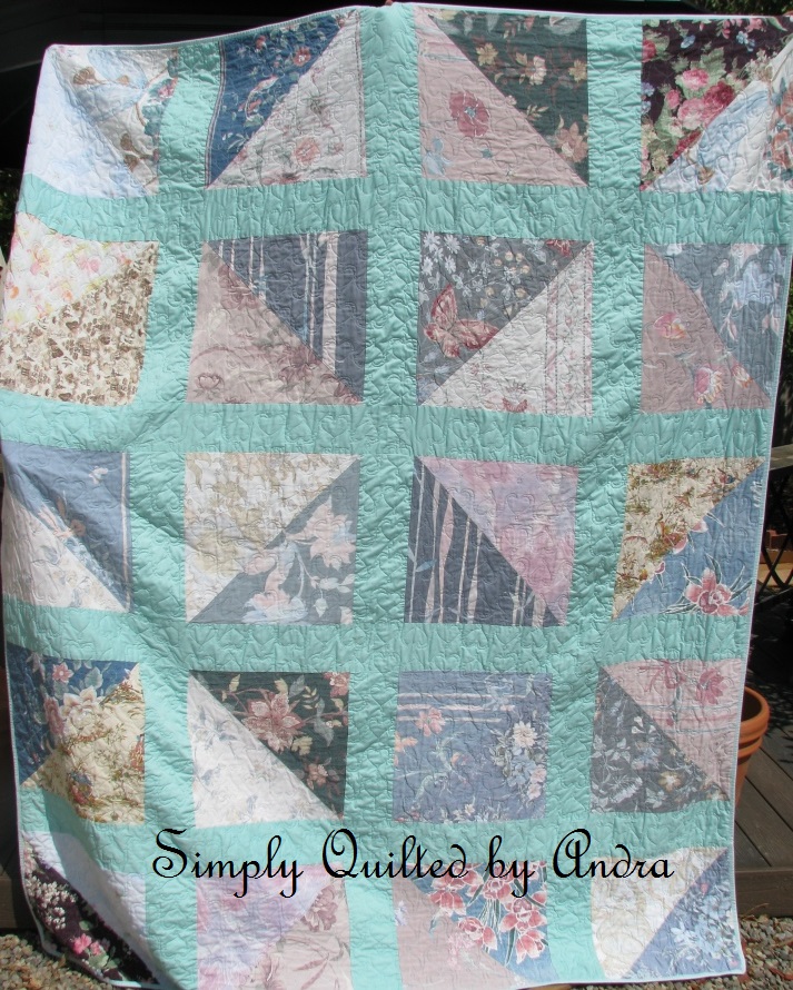 Simplify and Quilt A Finish and The First Quilt I Ever Made...