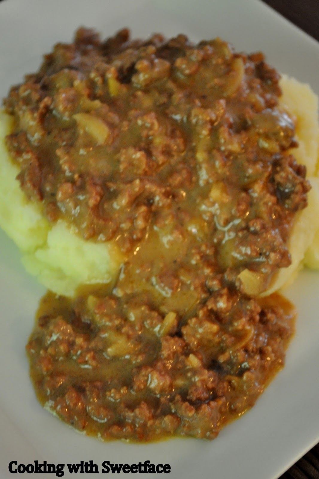 CookingwithSweetface Hamburger Gravy