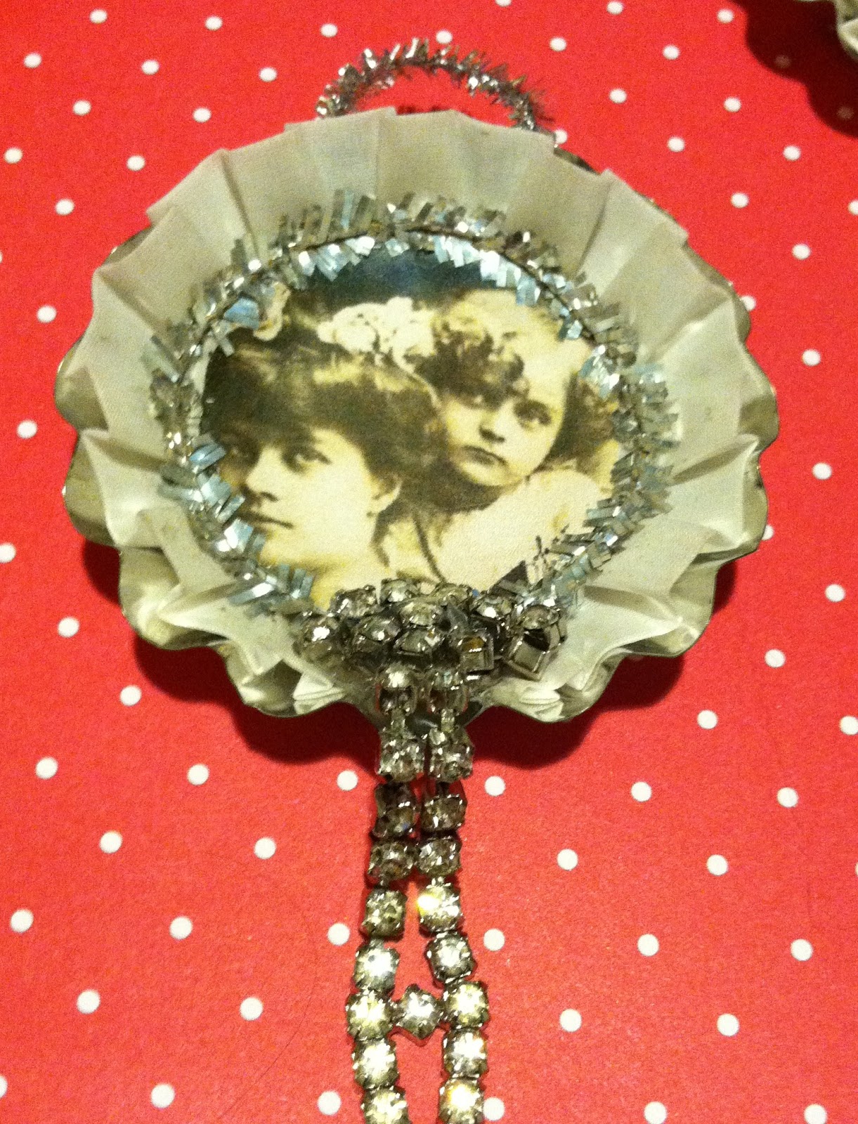 Pollyanna Reinvents Tart Pan Ornaments