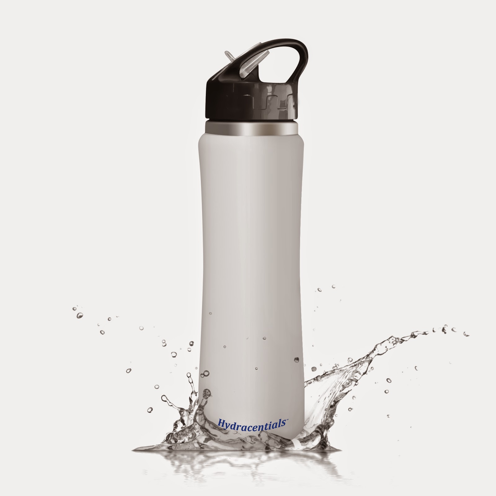 Sharingdelights Hydracentials Sporty 25 oz Double Wall Insulated Stainless Steel Water Bottle