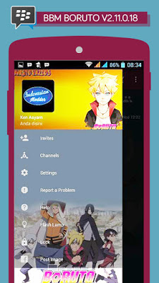 BBM Boruto V2.11.0.18 Apk