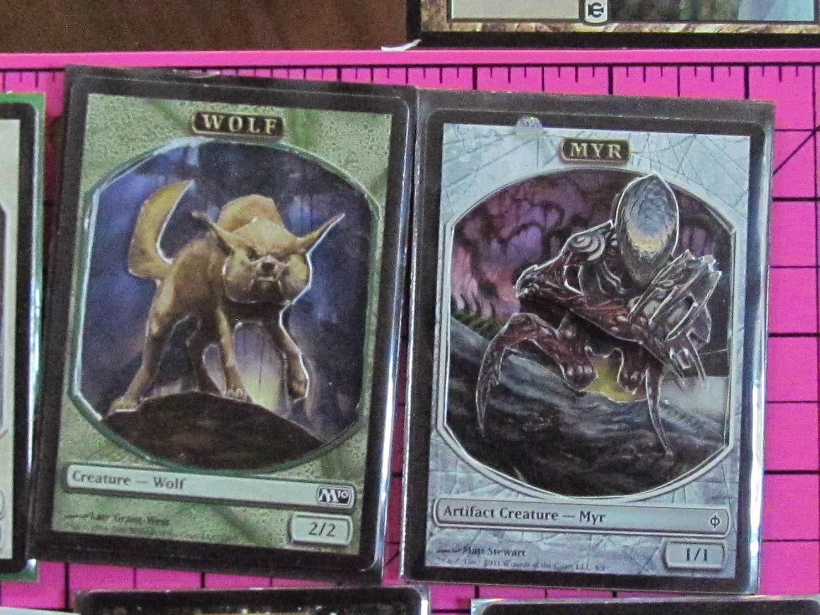 Hanging in the Balance: 3-D Magic the Gathering Tokens