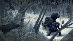 thrones rich kelly ambush illustration concept mondo illustrations character painting official today prints sketch fire song ice got poster brothers