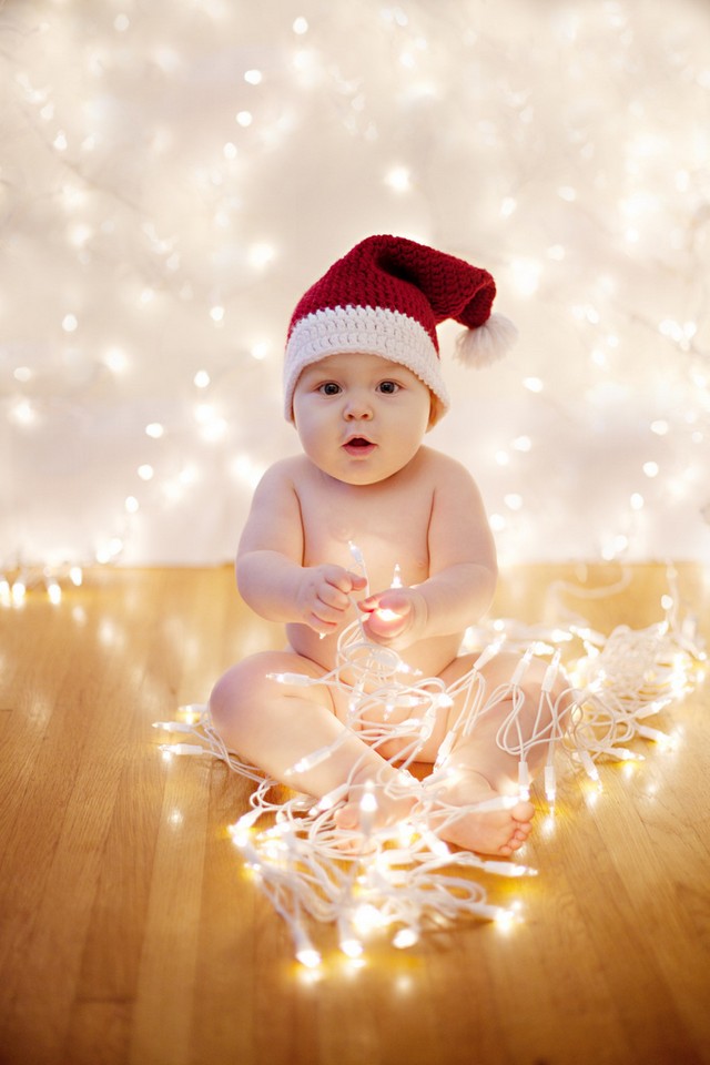 baby christmas - Download iPhone,iPod Touch,Android Wallpapers
