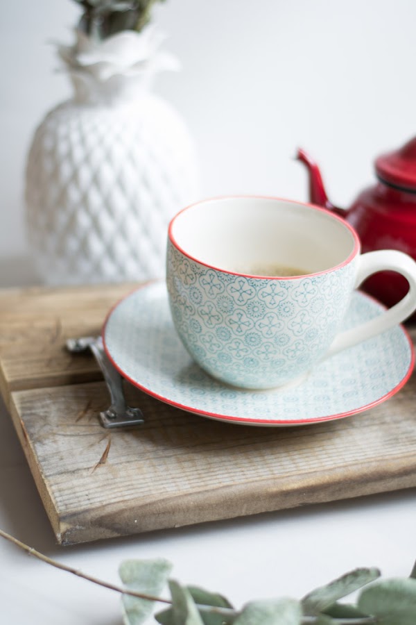 Bandeja madera y tiradores diy