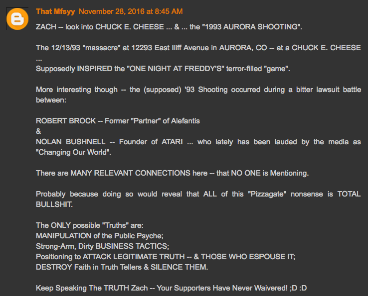 free to find truth 33 51 93 96 118 137 1993 Aurora, CO 'Chuck E. Cheese' shooting, a parallel